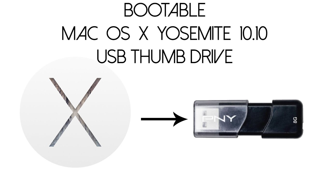 Create a bootable usb for mac yosemite